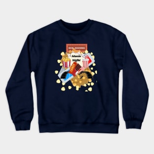 Movie Night Crewneck Sweatshirt